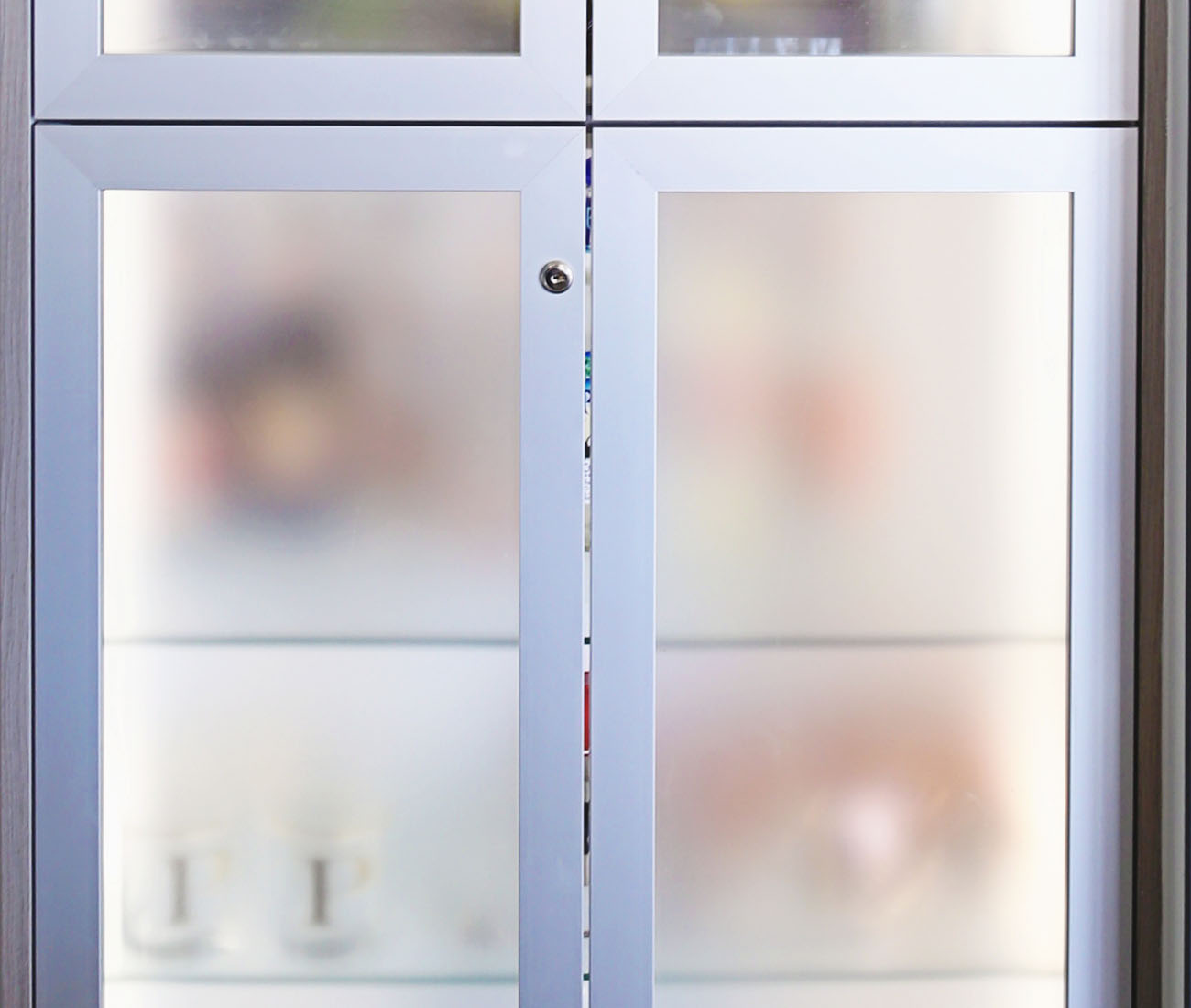 Glass Cabinets Tulsa Frosted