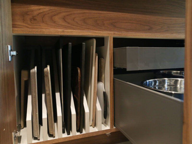 Kitchen Cabinet Platform Drawer Storage Wood Grain Finish Elite Cabinets Tulsa Kitchen Cabinets