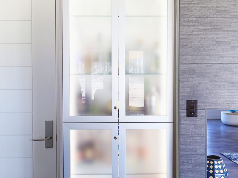 Tall Frosted Glass Storage Cabinet Interior Lighting Elite Cabinets Tulsa Cabinet Designer