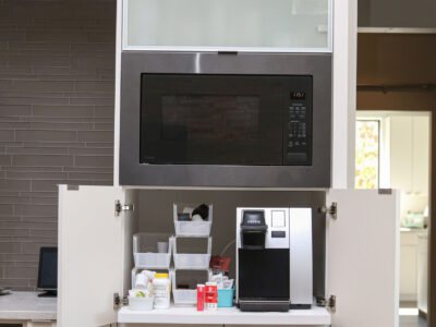 Cabinet Storage Microwave Cabinet Drawer Storage Tile Backsplash Kitchen Appliances Elite Cabinets Tulsa Cabinet Designer Builder