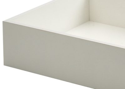White Melamine Drawers